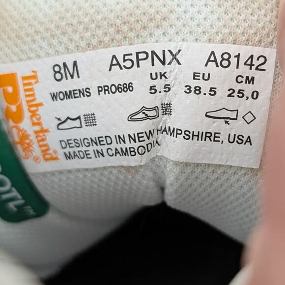 Timberland Pro Setra Low Composite Toe Work Shoes Women's Grey/White US8M EU38.5 - Picture 5 of 14